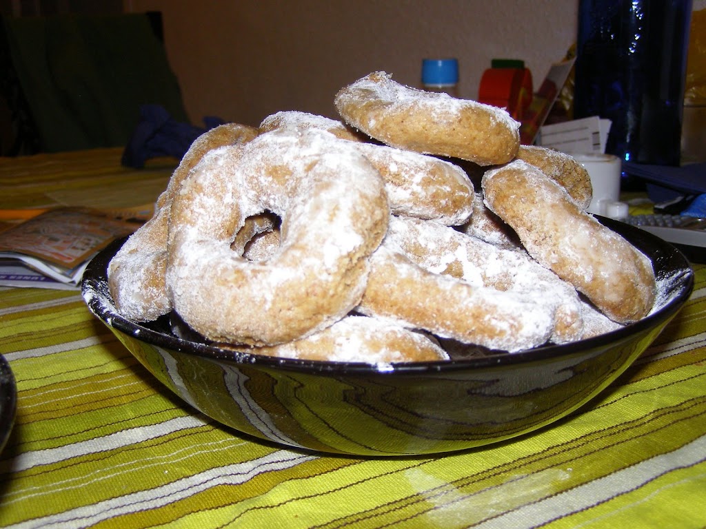 Roscos de manteca e vino